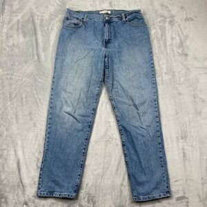 Vintage Levi's 550 Jeans Women's Size 16 Blue Wash Relaxed Fit Tapered Leg Y2K